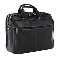 Heritage Leather Laptop Case For 16" Laptops, Black 1 thumbnail image