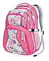 HIGH SIERRA® Swerve Backpack For 17” Laptops, Pink Lemonade Wonderland White 1 thumbnail image