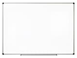 Realspace™ Magnetic Dry-Erase Whiteboard, 36" x 48", Silver Frame