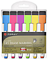 FORAY® Magnetic Dry-Erase Markers, Assorted Colors, Pack Of 6