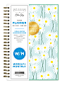 Blue Sky™ Snow & Graham Weekly/Monthly Planner, 5" x 8", Daisies, June 2020 To July 2021, 1209