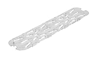 Cambro Camwear GN 1/2 Long Drain Shelves, 5/8"H x 3-5/8"W x 18-1/16"D, Clear, Pack Of 6 Shelves 1 thumbnail image