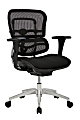 WorkPro® 12000 Series Ergonomic Mesh/Premium Fabric High-Back Chair, Black/Black, BIFMA Compliant 1 thumbnail image