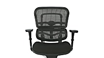 WorkPro 12000 Series Ergonomic MeshPremium Fabric Mid Back Chair BlackBlack BIFMA Compliant Office Depot