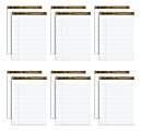 TOPS™ Second Nature® 100% Recycled Writing Pads, 8 1/2" x 11 3/4", Legal Ruled, 50 Sheets, White, Pack Of 12 Pads