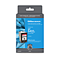 Office Depot® Remanufactured Black High-Yield Ink Cartridge Replacement For HP 64XL 1 thumbnail image