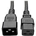 Eaton Tripp Lite Series Power Extension Cord, C19 to C20 - Heavy-Duty, 20A, 250V, 12 AWG, 6 ft. (1.83 m), Black - P036006 1 thumbnail image