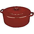 Cuisinart Chef's Classic CI670-30CR Casserole - 7 quart Sauce Pot - Cast Iron - Oven Safe