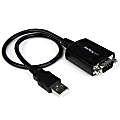 StarTech.com USB to Serial Adapter - 1 Port - COM Port Retention - Texas Instruments TIUSB3410 - USB to RS232 Adapter Cable - ICUSB2321X 1 thumbnail image