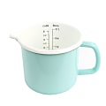 Martha Stewart Steel Measuring Cup, 8 Oz, Turquoise 1 thumbnail image