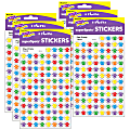 Trend SuperSpots Stickers, Paw Prints, 800 Stickers Per Pack, Set Of 6 Packs
