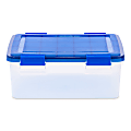Iris® 30.6 Qt [7.65 GAL] Element Resistant Ultimate Clear Storage Box