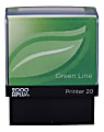 Custom 2000 PLUS® Green Line® Self-Inking Stamp, P20GL, 80% Recycled, 1/2" x 1-7/16" Impression