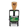 Custom 2000 PLUS® Green Line® Self-Inking Date Stamp, 2360GL, 80% Recycled, 1-1/8" x 1-11/16" Impression 1 thumbnail image