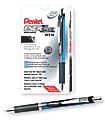 Pentel® EnerGel™ Deluxe RTX Retractable Pen, Needle Point, 0.7 mm, Assorted Barrels, Black Ink