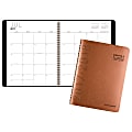 AT-A-GLANCE® Contemporary Academic Monthly Planner, 9" x 11", Copper, July 2017 to June 2018