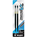 Pilot® Precise™ Liquid Ink Retractable Rollerball Refills, V7, 0.7 mm, Fine Point, Black, Pack Of 2