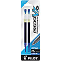 Pilot® Precise™ Liquid Ink Retractable Rollerball Refills, V7, 0.7 mm, Fine Point, Blue, Pack Of 2