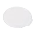Cambro Round Container Cover, 1 Quart, 1" x 6" x 6", White 1 thumbnail image