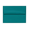 LUX Invitation Envelopes, A2, Peel & Press Closure, Teal, Pack Of 250