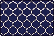 Flagship Carpets Moroccan Trellis Rectangular Rug, 72" x 108", Blue 1 thumbnail image