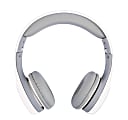 Ativa™ Kids' On-Ear Wired Headphones With On-Cord Microphone, White/Gray 1 thumbnail image