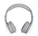 Ativa™ Kids' On-Ear Wired Headphones With On-Cord Microphone, White/Gray