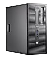 HP EliteDesk 800 G1 Refurbished Desktop PC, Intel® Core™ i7, 8GB Memory, 256GB Solid State Drive, Windows® 10, RF610315