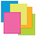 Pacon® UCreate Premium Coated Poster Boards, 22" x 28", Assorted Neon Colors, Pack Of 25 Boards