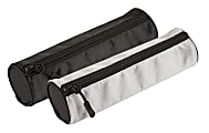 Office Depot® Brand Tubular Pencil Pouch, 9 1/16"H x 2 3/4"W x 2 3/4"D, Assorted Colors