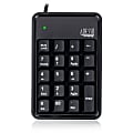 Adesso® AKB-600HB USB Mechanical Keypad With 3-Port USB Hub, Black 1 thumbnail image