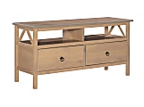 Linon Rockport TV Stand, Driftwood