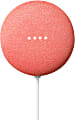 Google™ Nest Mini Smart Home Speaker, Google Assistant Supported, Coral Red 1 thumbnail image