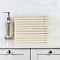 1888 Mills Fingertip Towels, Velour Fringe, 13" x 18", Natural, Set Of 288 Towels 1 thumbnail image
