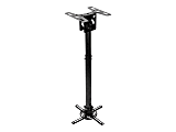 Optoma OCM815B - Mounting kit (pole mount) - for projector - black - ceiling mountable - for Optoma DS320, DS322, H190, HD28, HZ40, S336, UHD35, UHZ50, W400, X381, X400, ZU500, ZU720