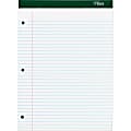 TOPS Double Docket Rigid Back Legal Pads - 100 Sheets - Stapled/Glued - Ruled - 16 lb Basis Weight - 8 1/2"x11 3/4" - 63384 1 thumbnail image