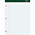 TOPS Double Docket Rigid Back Legal Pads - 100 Sheets - Stapled/Glued - Ruled - 16 lb Basis Weight - 8 1/2"x11 3/4" - 63384 1 thumbnail image