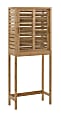 Linon Bullock 26"W Sliding Door Space Saver Bamboo Cabinet, Natural 1 thumbnail image