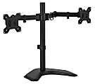 Mount-It! Dual Monitor Desk Stand for Screens Up to 32", Black, MI-2781 1 thumbnail image