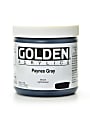 Golden Heavy Body Acrylic Paint, 16 Oz, Payne's Gray
