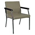 Office Star™ Bariatric Big & Tall Guest Chair, Sage/Gunmetal Gray 1 thumbnail image