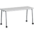 Lorell Training Table - Laminated Top - 300 lb Capacity - 29.50" Table Top x 23.63" Table Topx 1" Table Top Thickness - 60848 1 thumbnail image