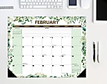2025 Willow Creek Press Monthly Desk Pad Calendar, 22” x 17”, Eucalyptus, January 2025 To December 2025, 47910 1 thumbnail image