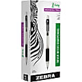 Zebra® Pen Z-Grip® Mechanical Pencils, Pack Of 12, Medium Point, 0.7 mm, Clear/Black Barrel