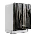 Kimberly-Clark Professional ICON Automatic Roll Towel Dispenser, Ebony Wood Grain 1 thumbnail image