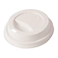 Karat Hot Cup Lids, 8 Oz, White, Pack Of 1,000 Lids