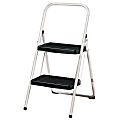 Cosco® 2-Step Ladder, Black/Cool Gray