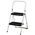Cosco® 2-Step Ladder, Black/Cool Gray 1 thumbnail image