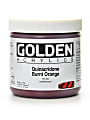 Golden Heavy Body Acrylic Paint, 16 Oz, Quinacridone Burnt Orange 1 thumbnail image