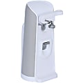 Brentwood J-30W Tall Electric Can Opener with Knife Sharpener & Bottle Opener, White 1 thumbnail image